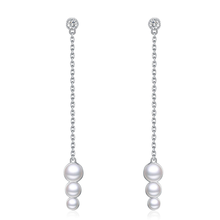 Angel Tears Pearl Earrings - Timeless Pearl