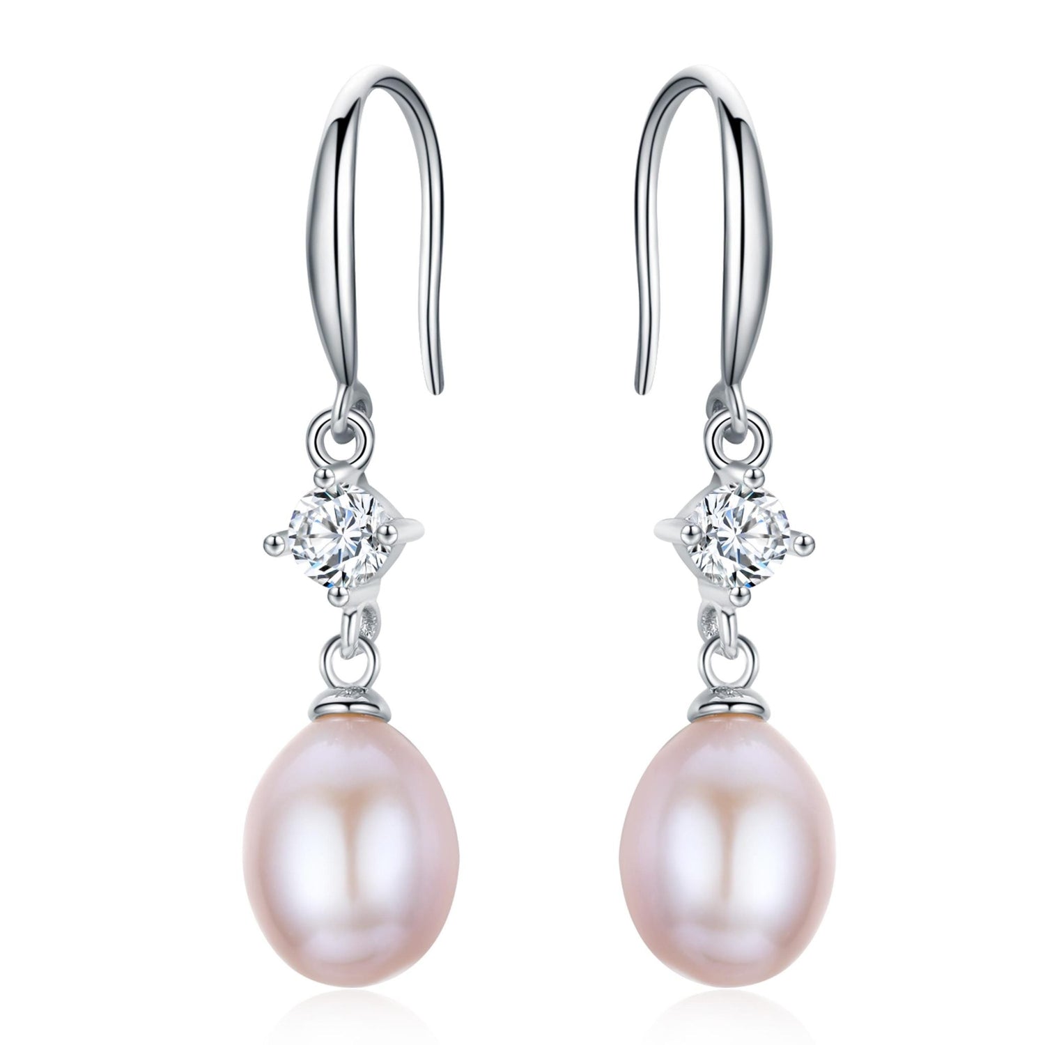 Passion Pink Earrings - Timeless Pearl
