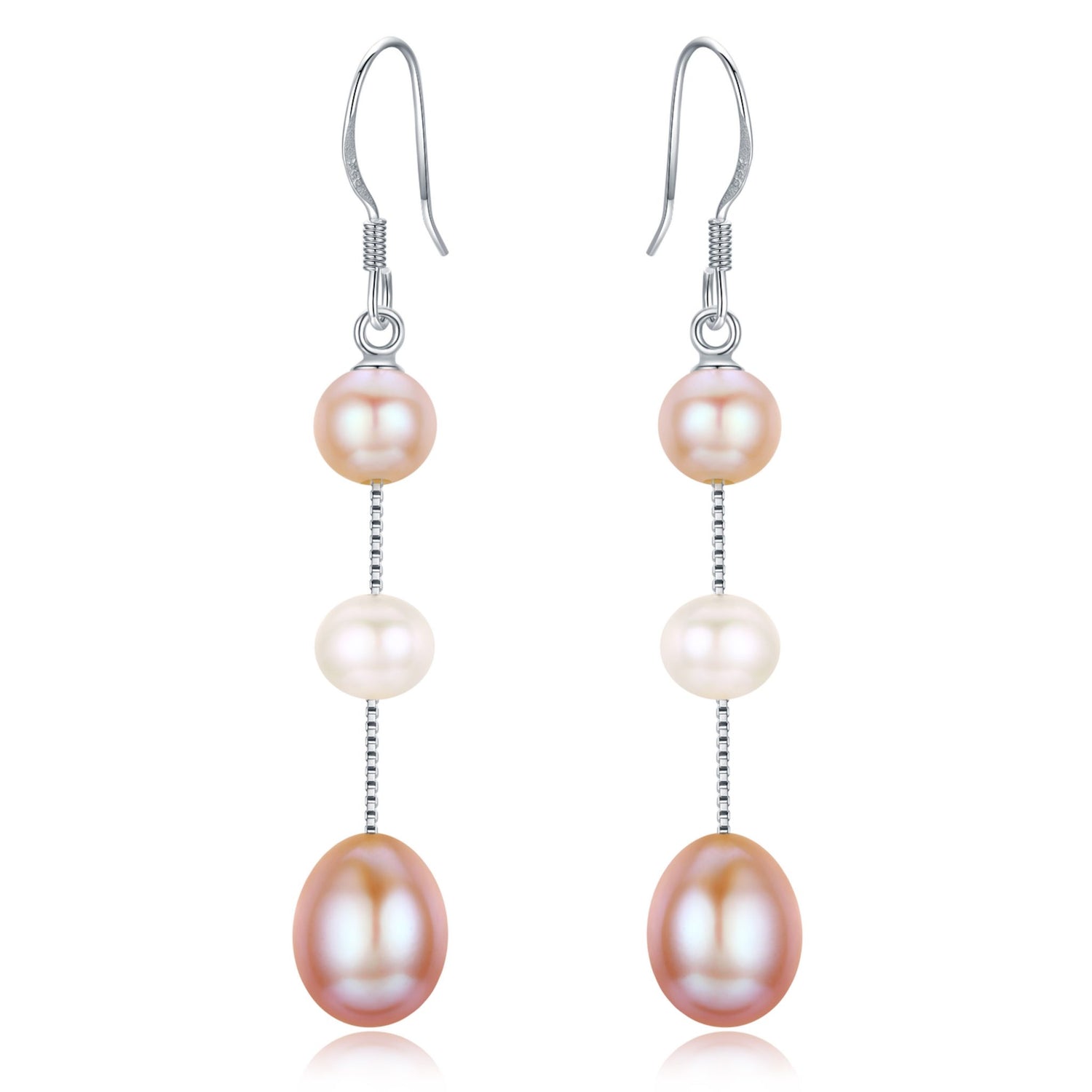 Colorful Drops Earrings - Timeless Pearl