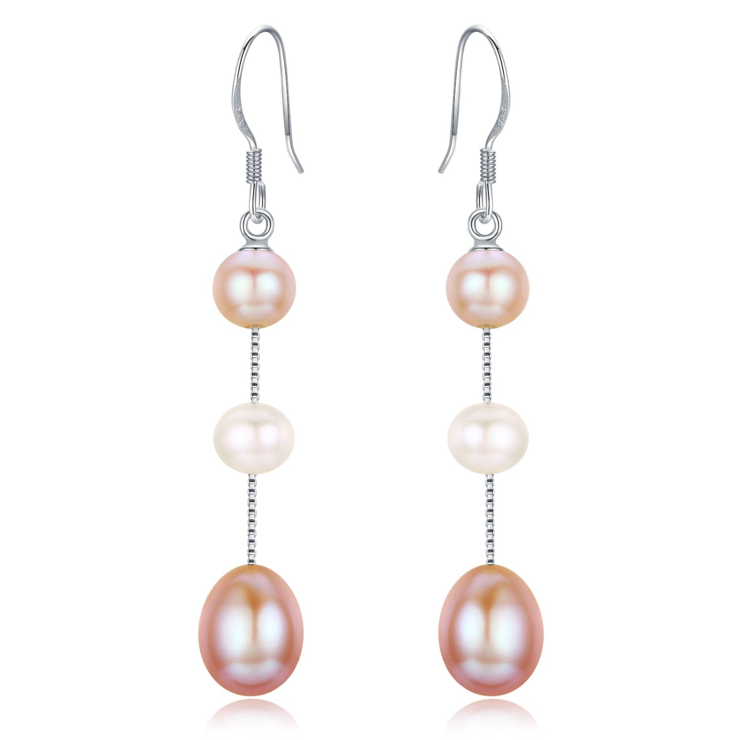 Colorful Drops Earrings - Timeless Pearl
