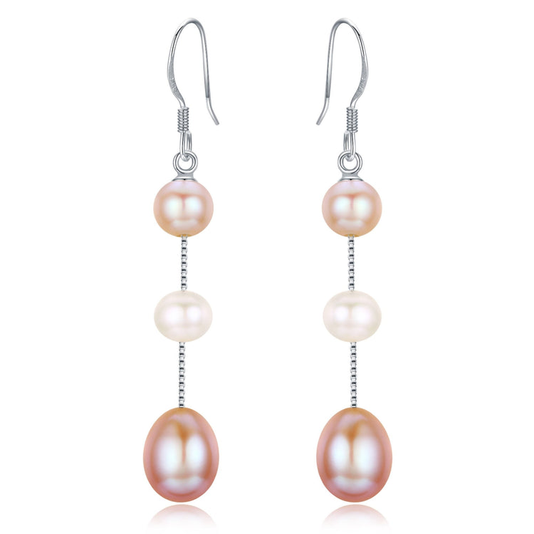 Colorful Drops Earrings - Timeless Pearl