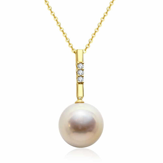G18k Unique Giant Bronze Edison Pearl Necklace - Timeless Pearl