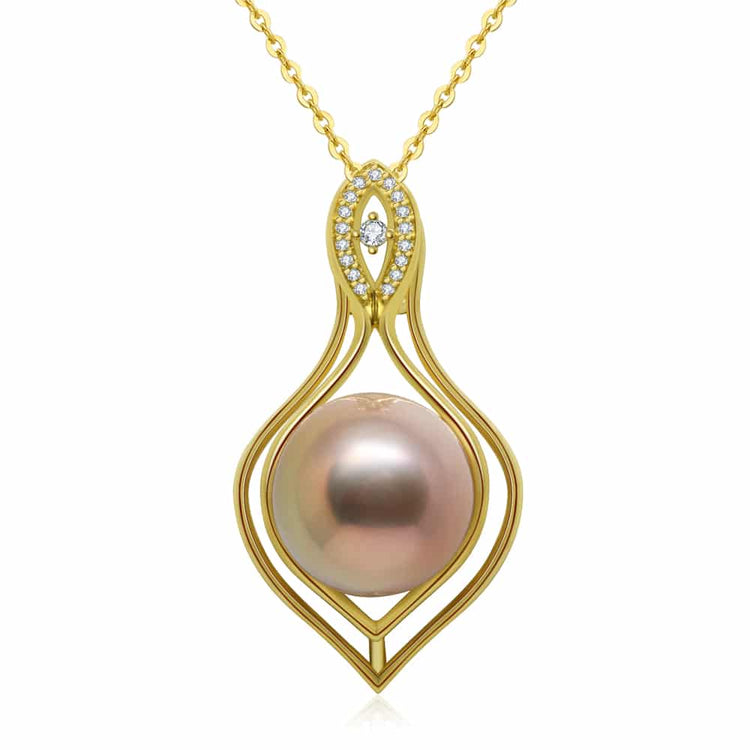 Eternity of Love Giant Edison Pearl Necklace - Timeless Pearl