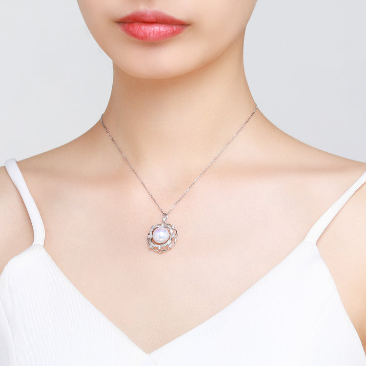 Soft Square Pearl Necklace - Timeless Pearl
