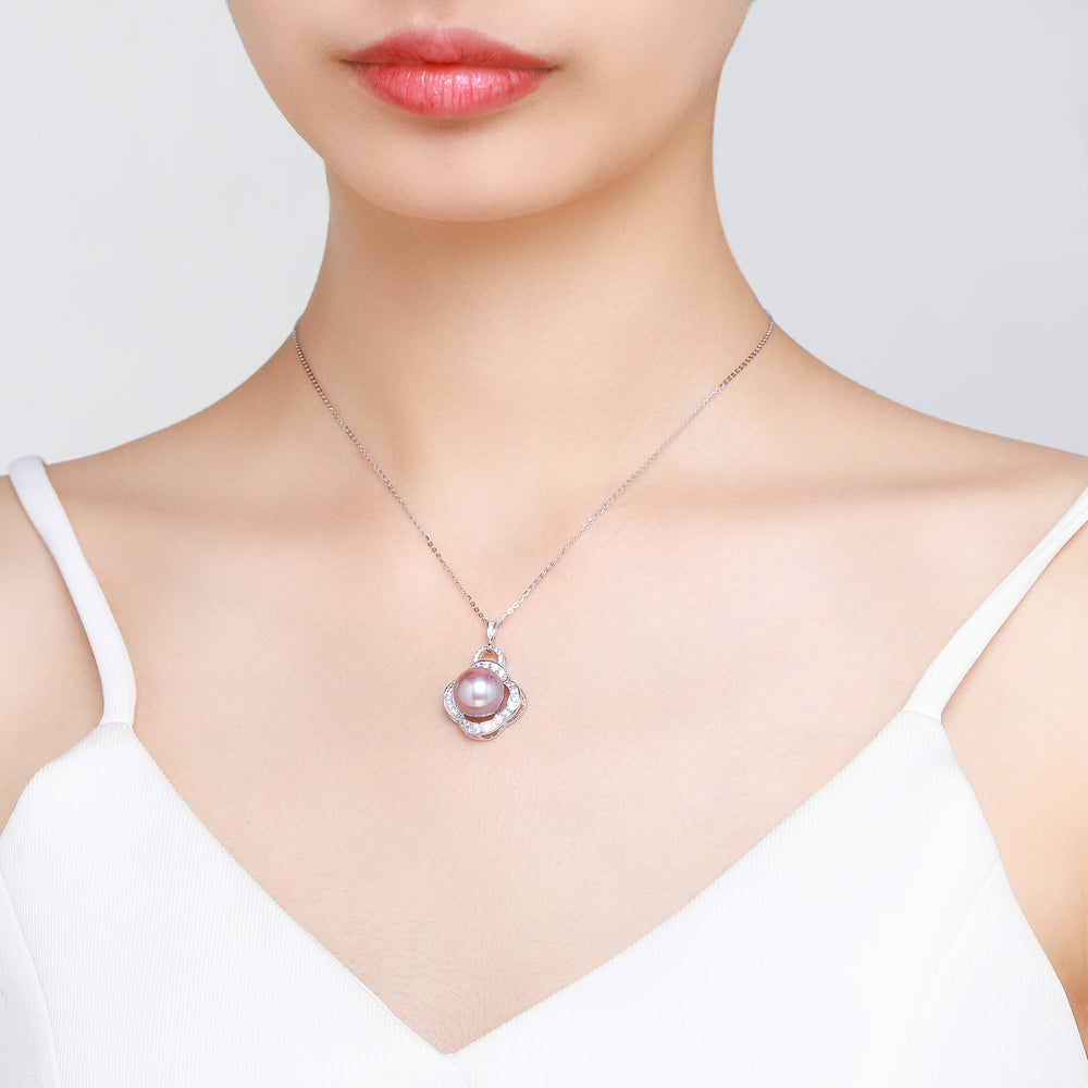The Heart's Compass Pearl Necklace - Timeless Pearl