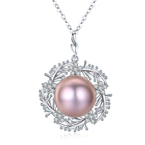 Delicate pink pearls in a wreath design, symbolizing soft power and renewal.