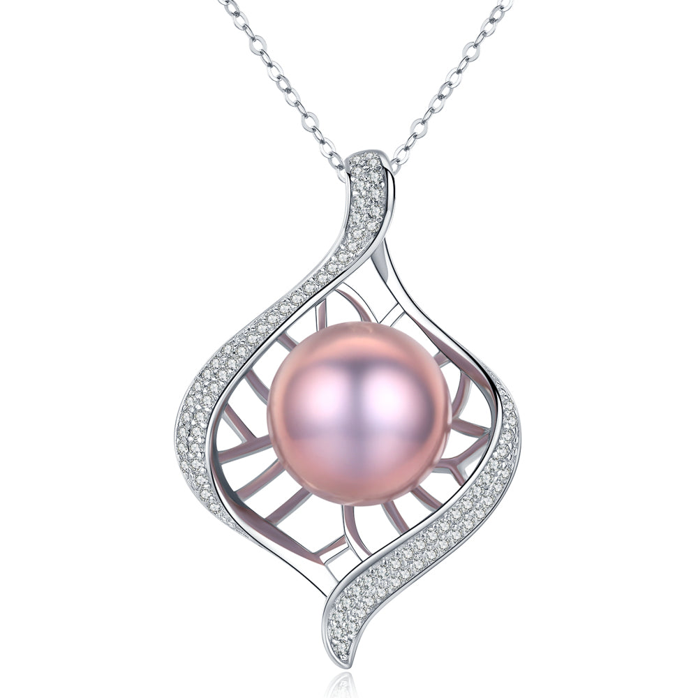 Heaven’s Cove Pink Pearl Necklace - Timeless Pearl