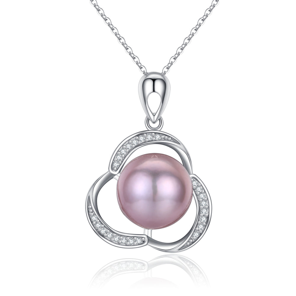 Blushing Bride Pink Pearl Necklace - Timeless Pearl