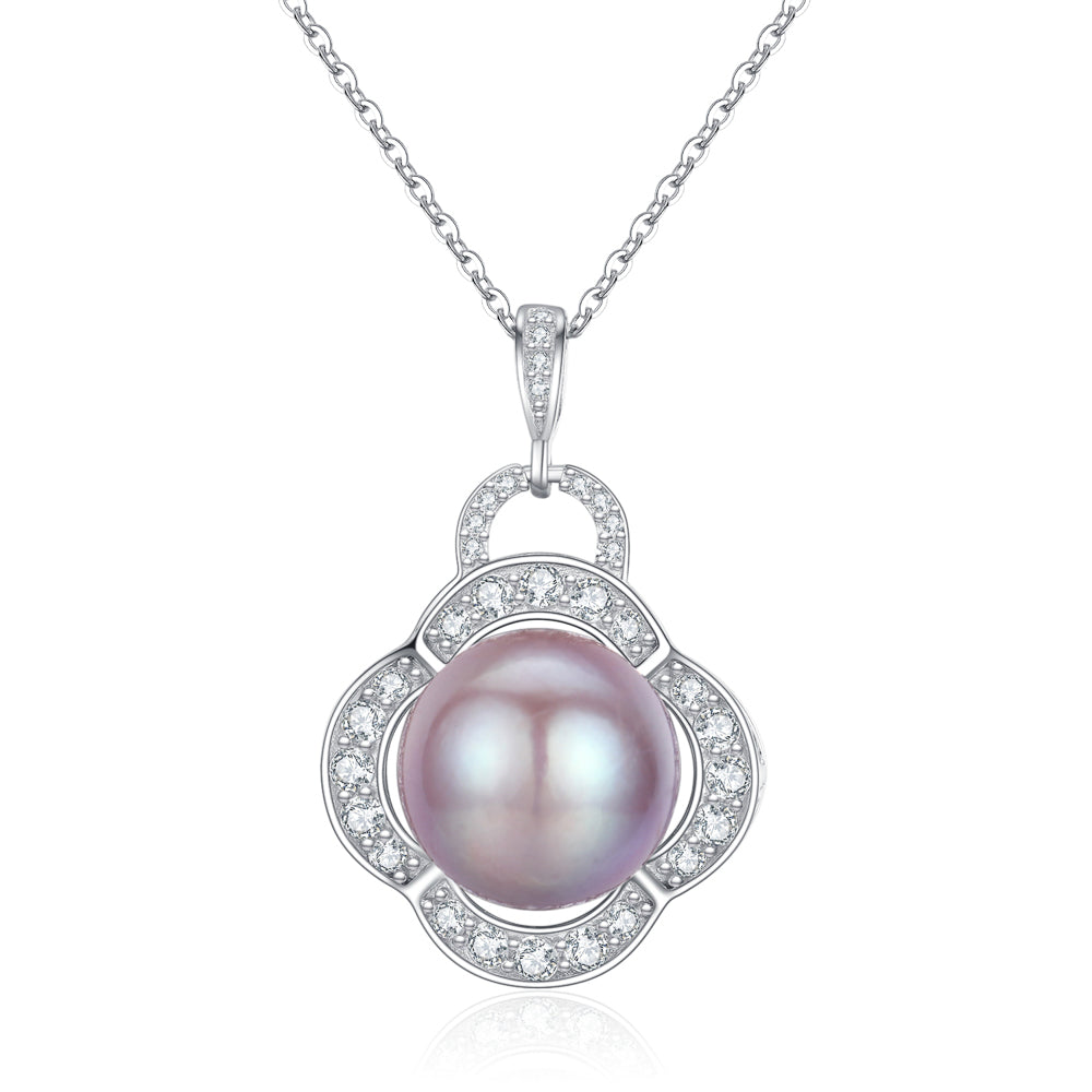 The Heart's Compass Pearl Necklace - Timeless Pearl