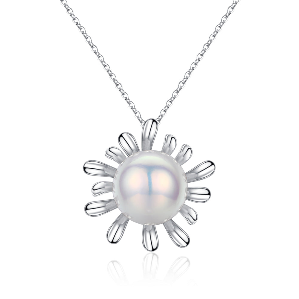 Wild Windflower Pearl Necklace - Timeless Pearl