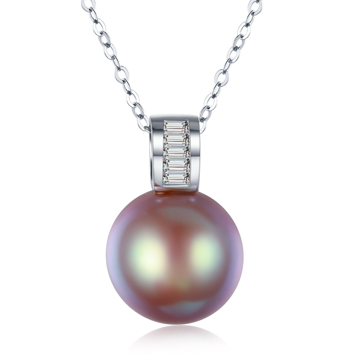 G18k Steam Beauty Luminescent Pearl Necklace - Timeless Pearl