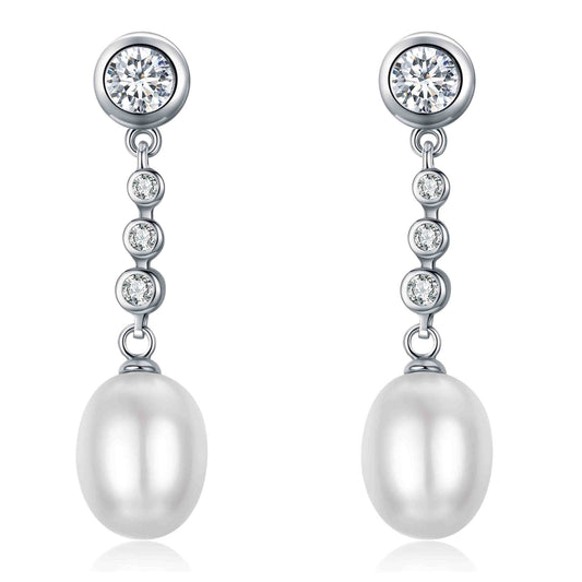 Waterdrops Pearl Earrings - Timeless Pearl
