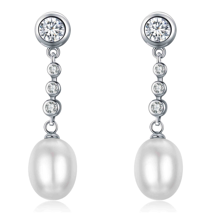 Waterdrops Pearl Earrings - Timeless Pearl