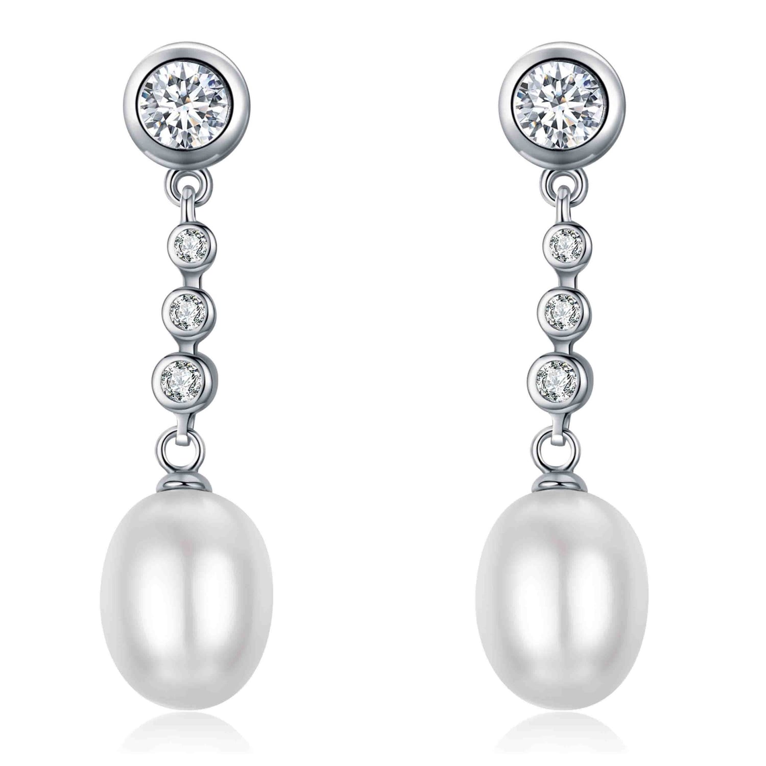 Waterdrops Pearl Earrings - Timeless Pearl