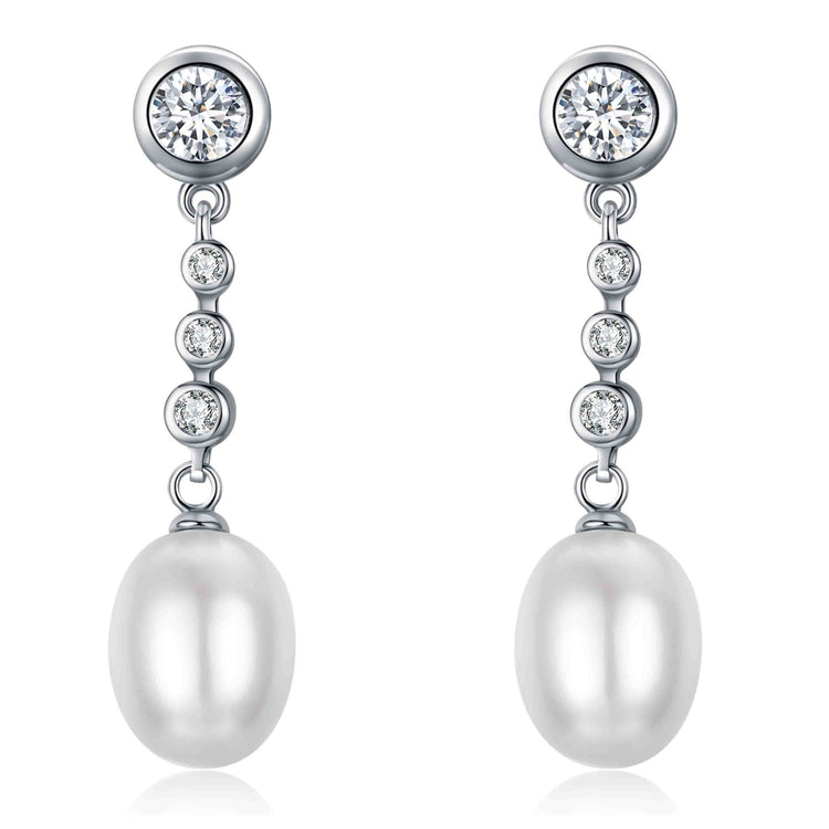 Waterdrops Pearl Earrings - Timeless Pearl