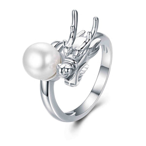 Dragon Pearl Ring