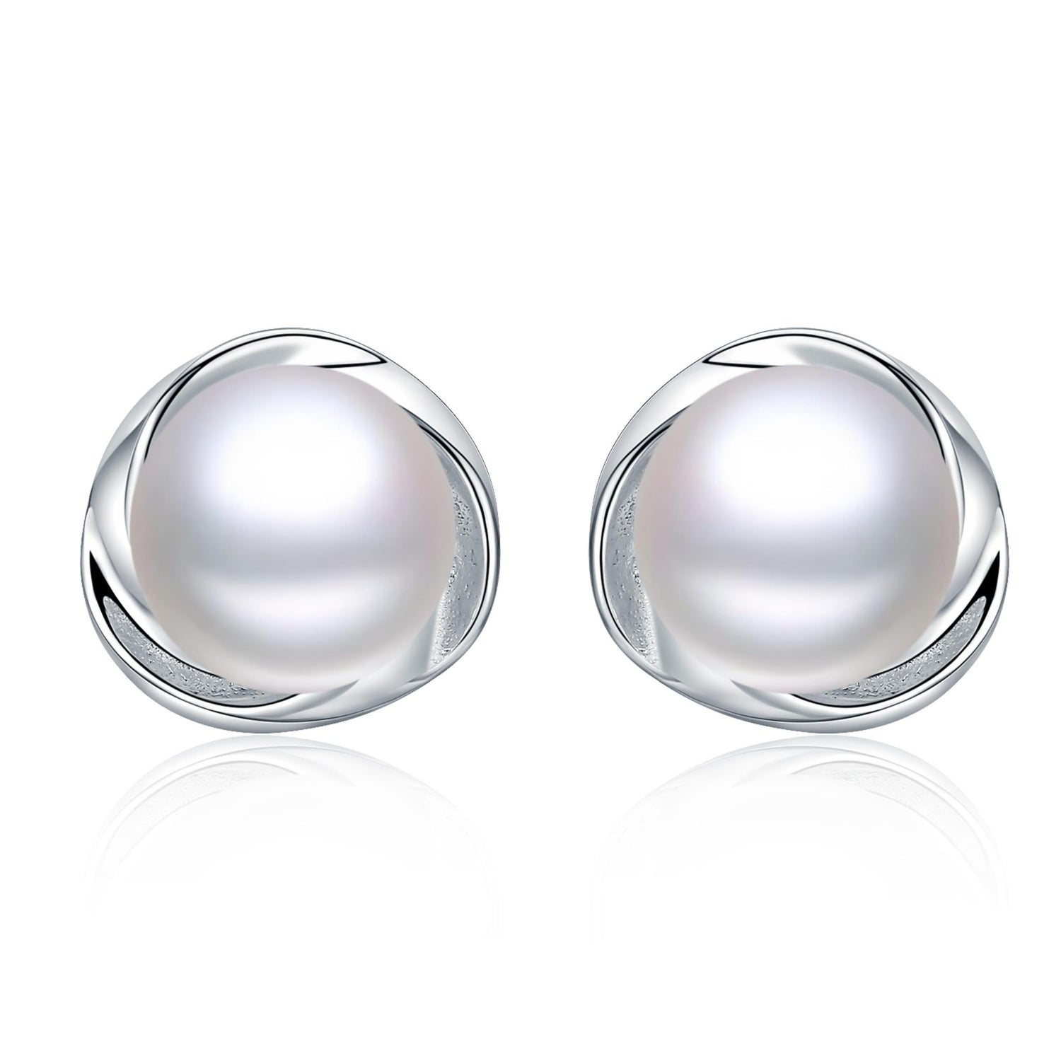 Blooming flower pearl earrings - Timeless Pearl