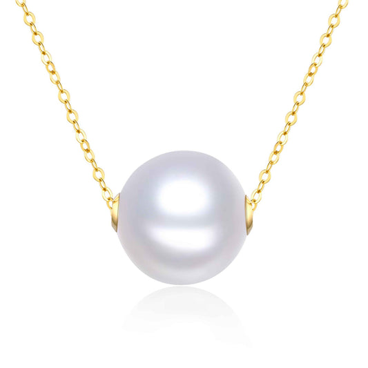 G18k Pearl of Appreciation Edison Pearl Necklace Series - Timeless Pearl