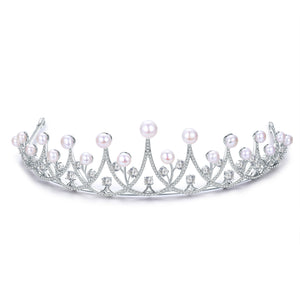 Ocean Waves Pearl Crown