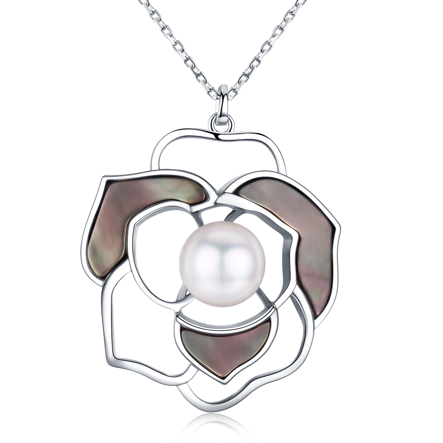 Blooming Flower Pearl Necklace - Timeless Pearl