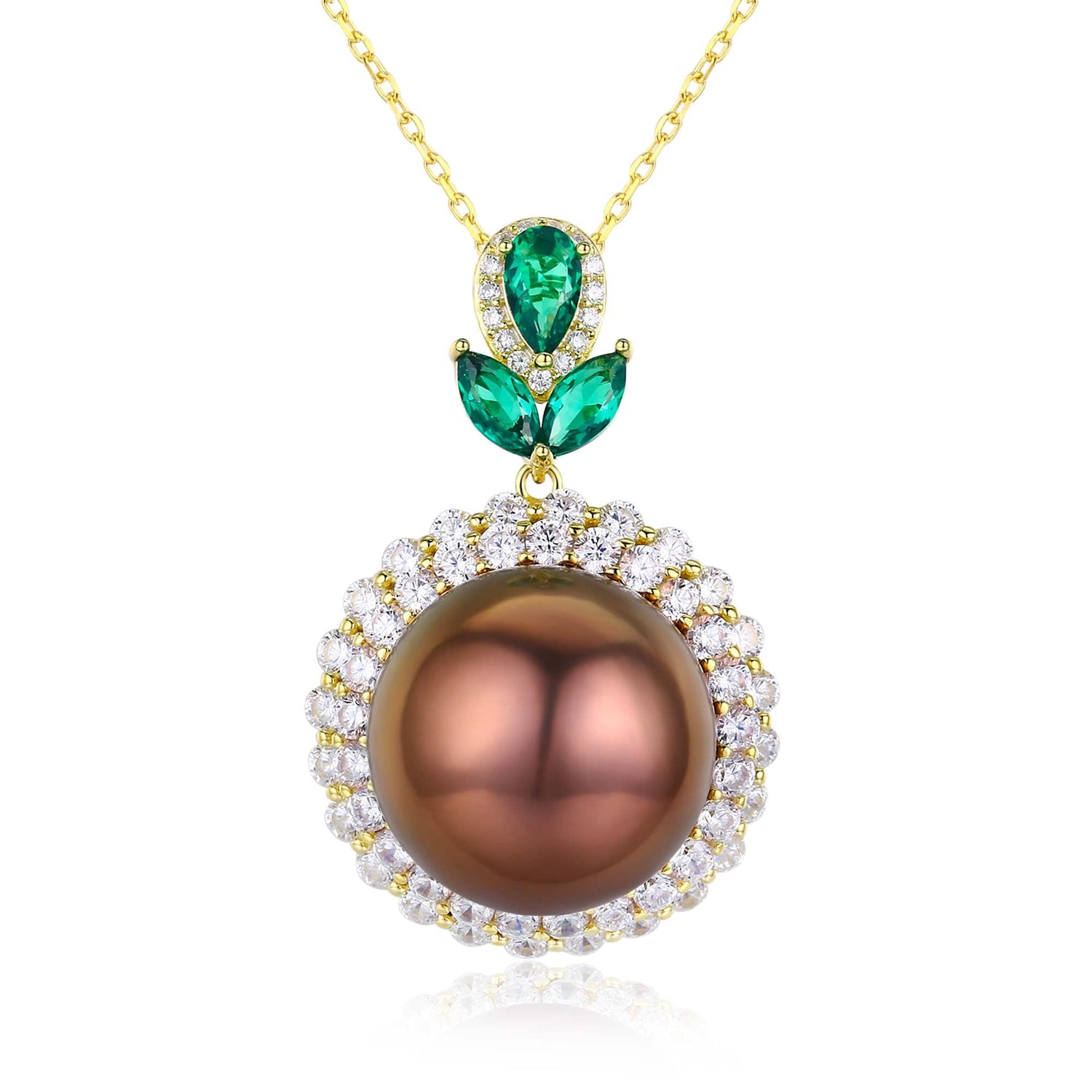 Evergreen Bronze Edison Pearl Necklace - Timeless Pearl