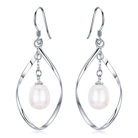 Center of the Universe Pearl Earrings - Timeless Pearl