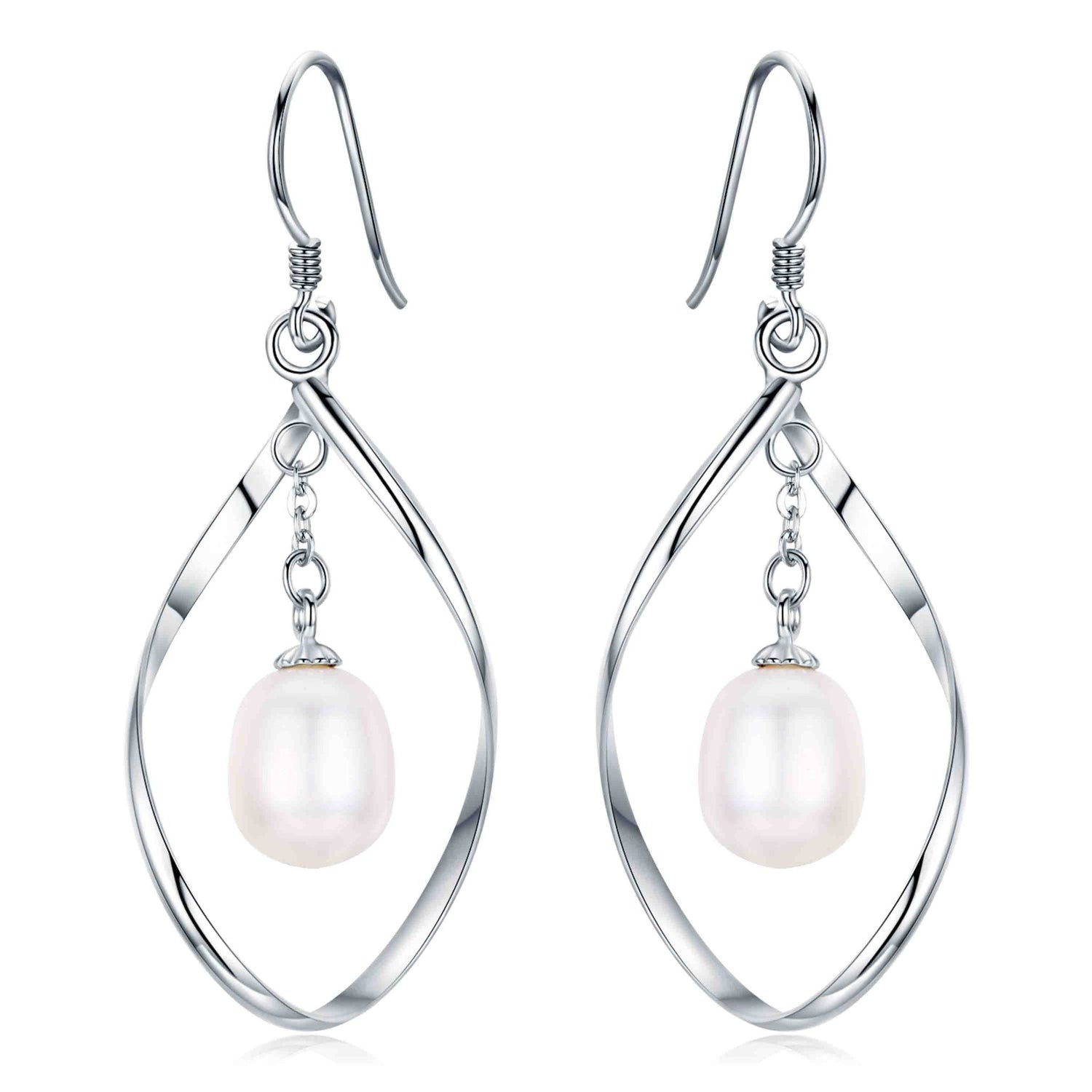 Center of the Universe Pearl Earrings - Timeless Pearl