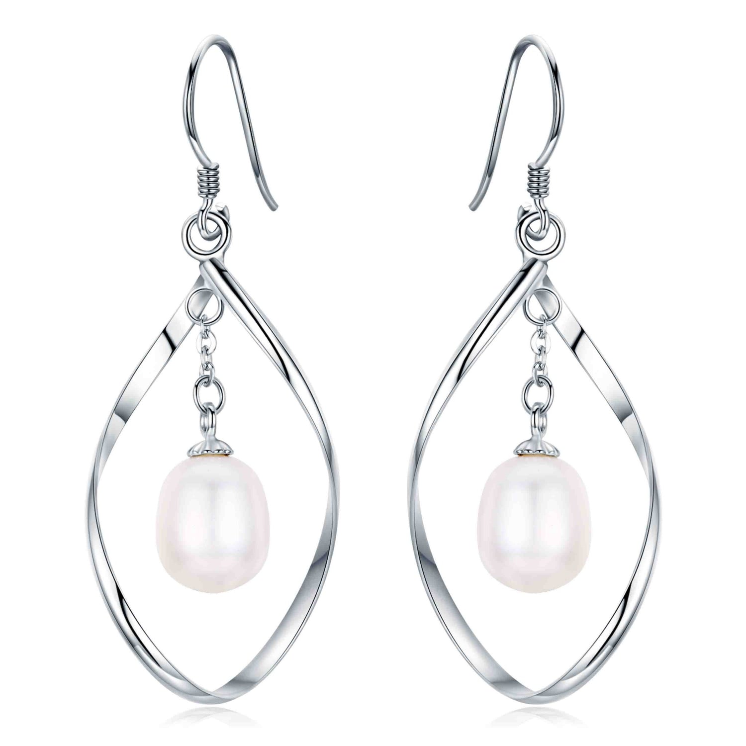 Center of the Universe Pearl Earrings - Timeless Pearl