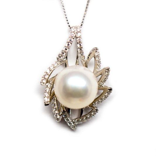 Burning Flame Edison Pearl Necklace - Timeless Pearl