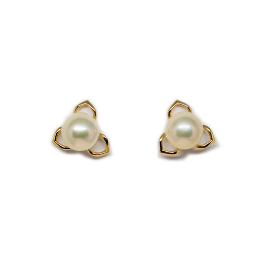 Edison Pearls of Trinity Earrings - Timeless Pearl