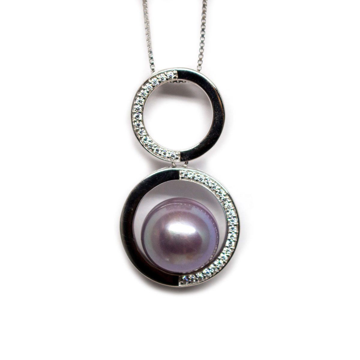 Infinity Edison Pearl Necklace - Timeless Pearl