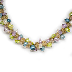 Spring Statement Pearl Necklace