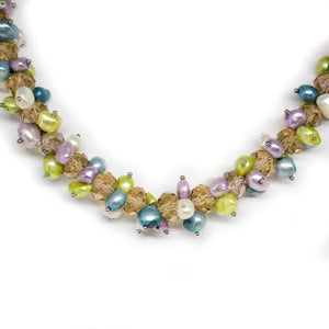 Spring Statement Pearl Necklace