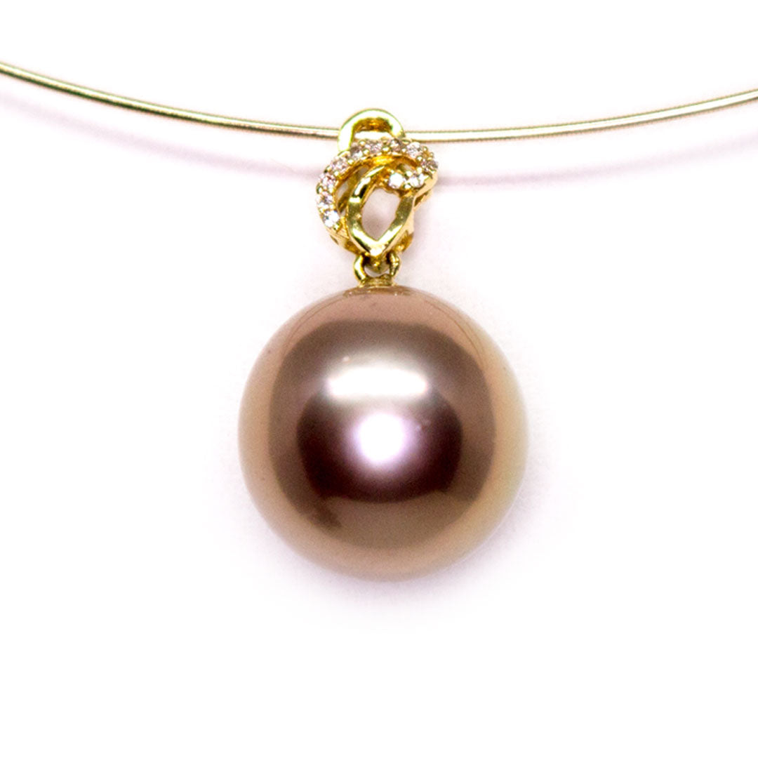 Bronze Treasure Edison Pearl Necklace - Timeless Pearl