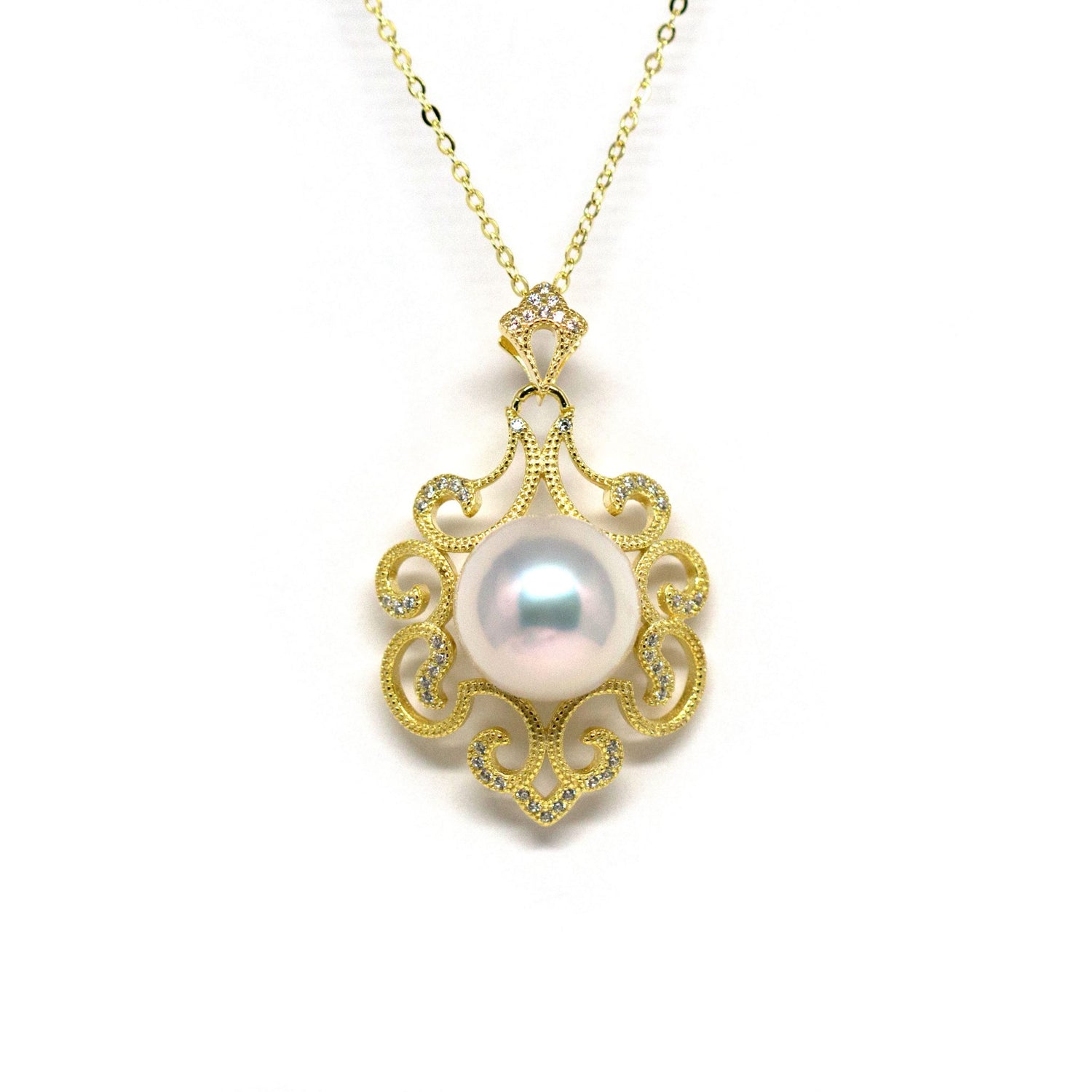 Retro Queen Edison Pearl Necklace - Timeless Pearl