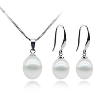 Simple Elegance Pearl Necklace Earrings Set timeless pearl jewelry set designed for elegant Mother’s Day gifting