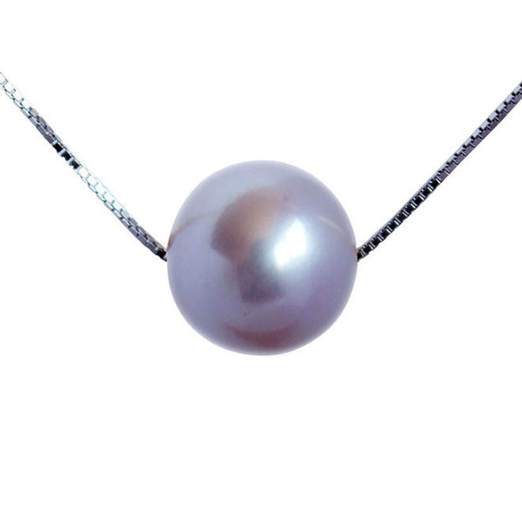 Pearl of Appreciation - Edison Pearl Necklace Silver Collection