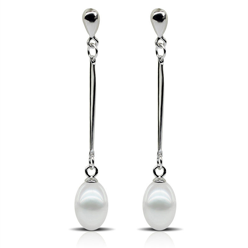 Magic Drops Pearl Earrings - Timeless Pearl