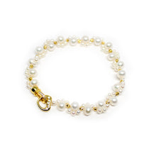 Sweetheart Pearl Bracelet refined high shine pearl bracelet for clean intentional layering