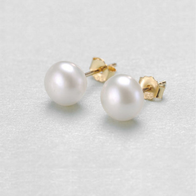 Golden Butterfly Pearl Earrings - Timeless Pearl