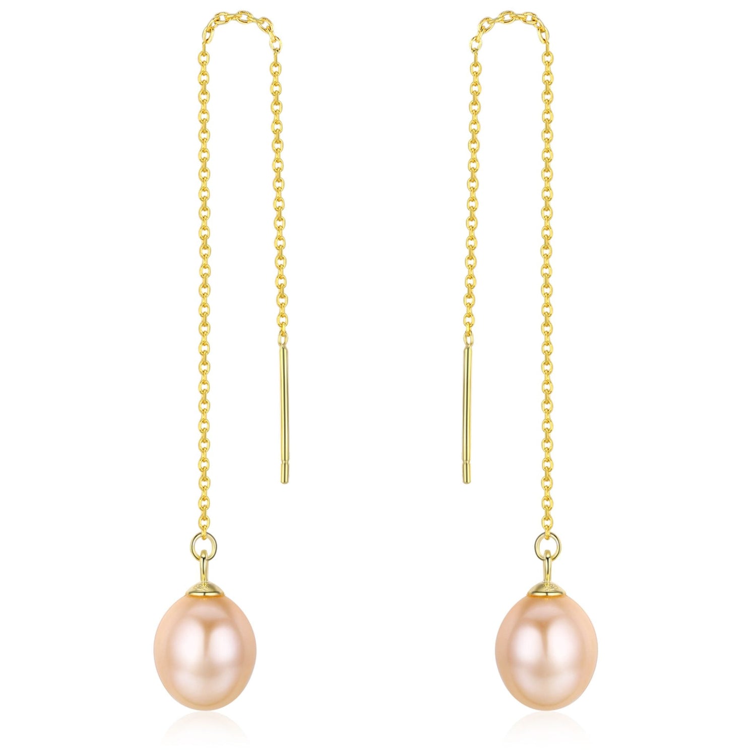 Elegant Pearl Drop Earrings - Timeless Pearl