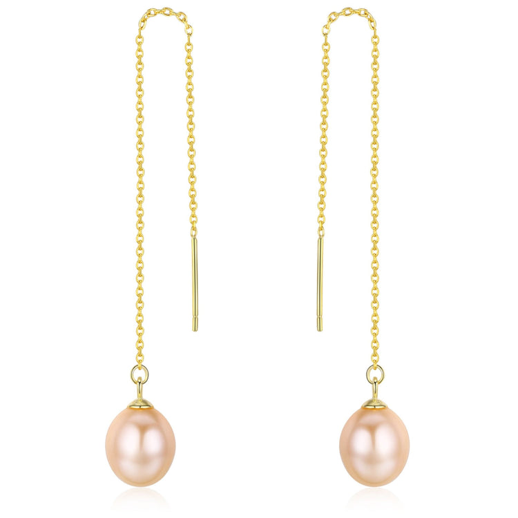 Elegant Pearl Drop Earrings - Timeless Pearl