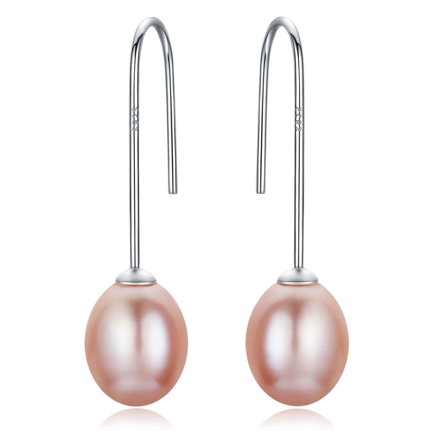Simple Pearl Drop Earrings - Timeless Pearl