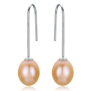 Simple Pearl Drop Earrings