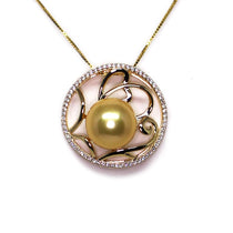 Loving Hearts Edison Pearl Necklace with soft pink hues symbolizing romance and refined charm.