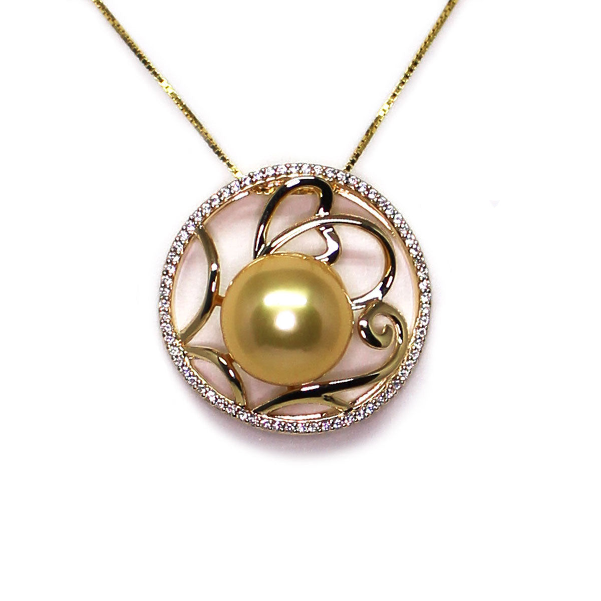 Loving Hearts Edison Pearl Necklace - Timeless Pearl