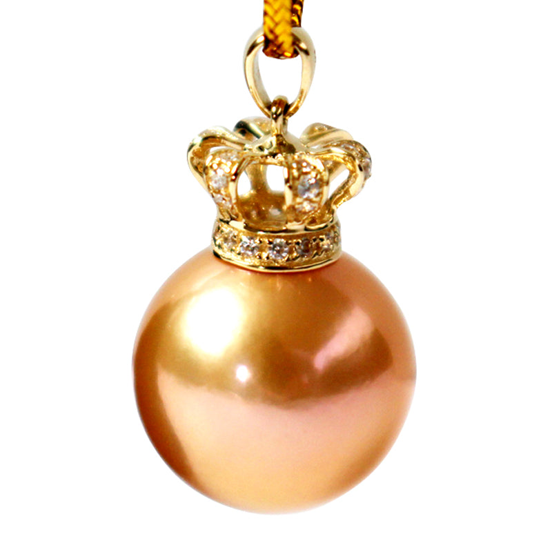 QUEEN GOLDEN EDISON PEARL NECKLACE - Timeless Pearl